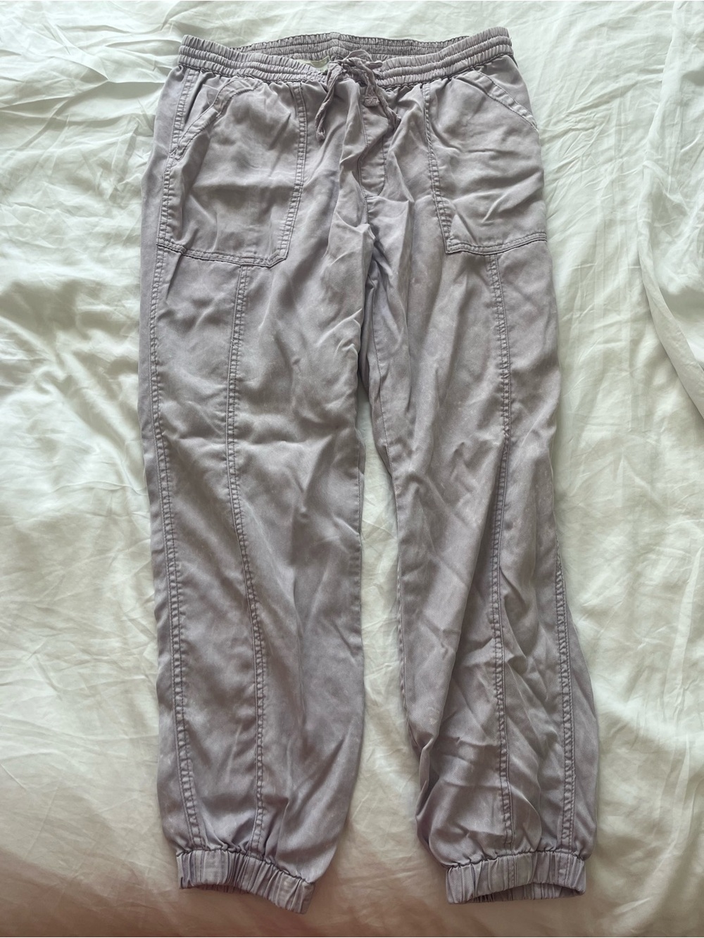 Anthropologie Hei Hei Lilac Drawstring Jogger Pants